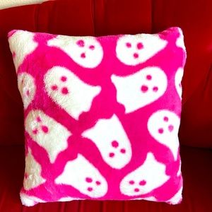 Pink Ghost Halloween Pillow Tiktok Viral